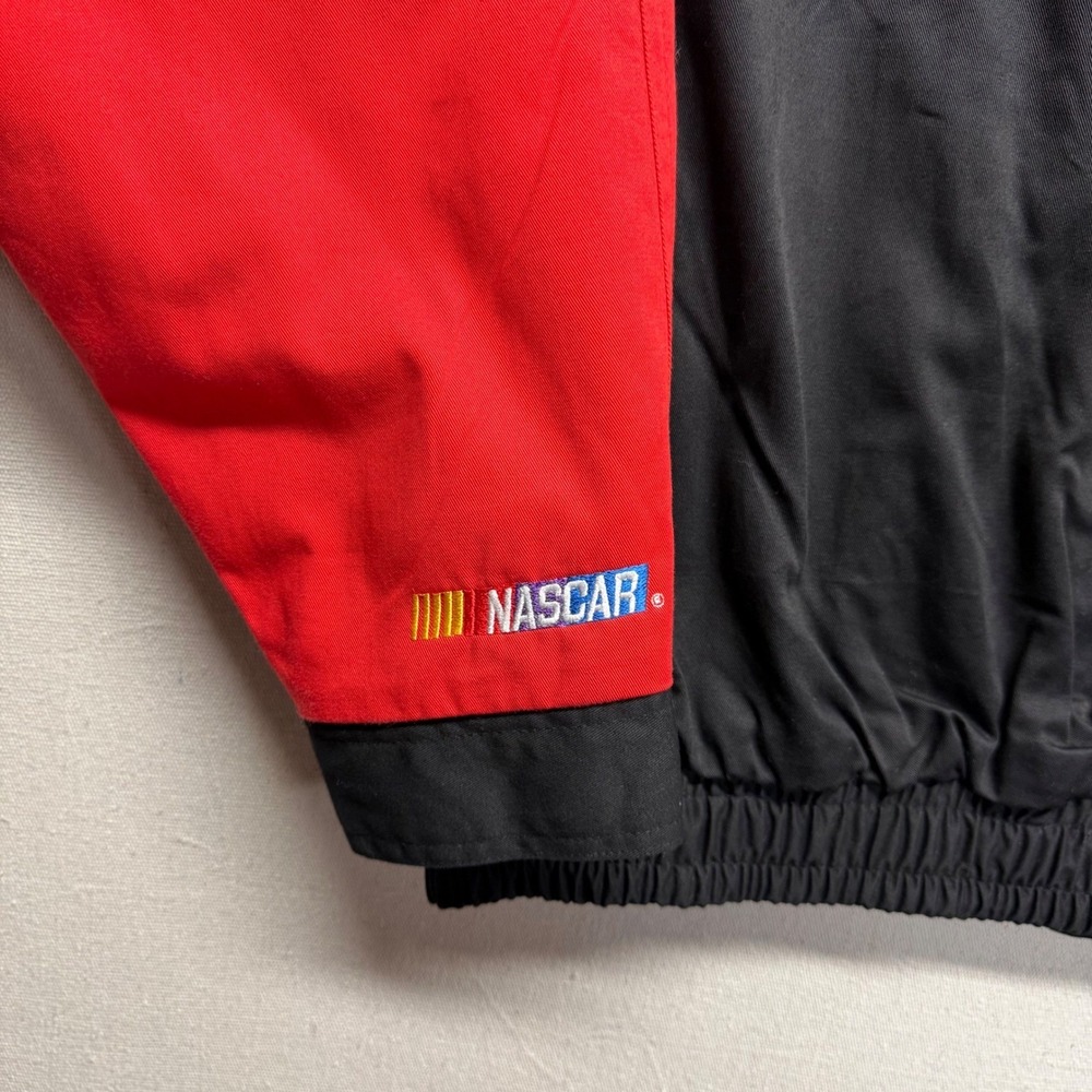 Vintage Dale Earnhardt NASCAR Jacket Mens XXL Black Red Competitors View New #3 - Picture 3 of 13